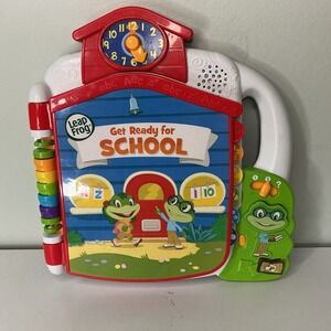 Leap‎ Frog Tad Get Ready For School Sound Interactive Book Learning Toy